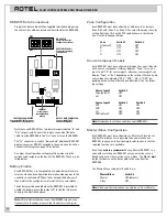 Preview for 16 page of Rotel RMZ-955 Installation & Operation Manual