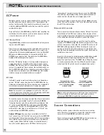 Preview for 20 page of Rotel RMZ-955 Installation & Operation Manual