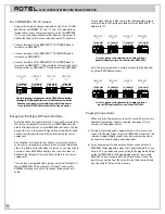 Preview for 22 page of Rotel RMZ-955 Installation & Operation Manual