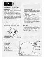 Preview for 3 page of Rotel RP-855 Owner'S Manual