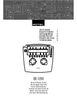 Rotel RR-1090 Owner'S Manual preview