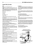 Предварительный просмотр 4 страницы Rotel RSP-1576MKII Owner'S Manual