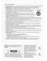 Предварительный просмотр 2 страницы Rotel RSP-960AX Owner'S Manual