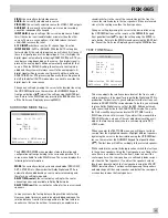 Preview for 21 page of Rotel RSX-965 Owner'S Manual