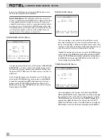 Preview for 22 page of Rotel RSX-965 Owner'S Manual