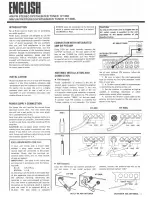 Preview for 2 page of Rotel RT-560 Owner'S Manual