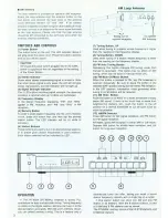 Preview for 4 page of Rotel RT-85OA Owner'S Manual