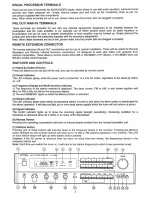 Предварительный просмотр 5 страницы Rotel rx 950ax mk II Owner'S Manual