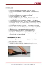 Предварительный просмотр 38 страницы Rotel SALON 608CH2 Instructions For Use Manual