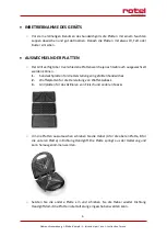 Preview for 6 page of Rotel SANDWICHTOASTER139CH1 Instructions For Use Manual