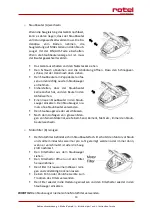 Preview for 13 page of Rotel SILENT651CH2 Instructions For Use Manual