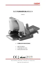 Rotel SLICERUNIVERSAL4051CH Instructions For Use Manual preview