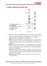 Preview for 12 page of Rotel SLOWJUICER4292CH Instructions For Use Manual