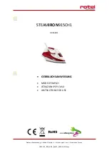 Предварительный просмотр 1 страницы Rotel STEAMIRON915CH1 Instructions For Use Manual