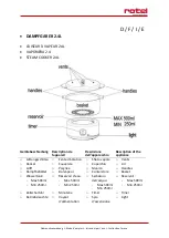 Preview for 2 page of Rotel STEAMPOT1412CH Instructions For Use Manual