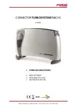 Rotel Turbo System 2200 Instructions For Use Manual preview