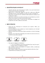 Preview for 16 page of Rotel U1101CH Instructions For Use Manual