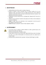 Preview for 17 page of Rotel U1101CH Instructions For Use Manual