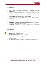 Preview for 24 page of Rotel U1101CH Instructions For Use Manual