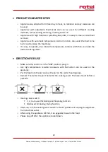 Preview for 29 page of Rotel U1101CH Instructions For Use Manual