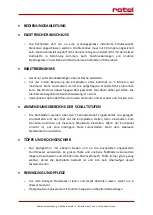 Preview for 3 page of Rotel U1113CH Instructions For Use Manual