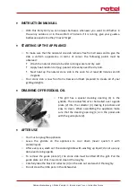 Предварительный просмотр 15 страницы Rotel U121CH2 Instructions For Use Manual