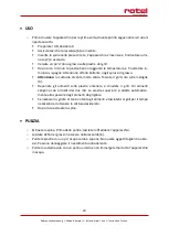 Preview for 20 page of Rotel U134CH1 Instructions For Use Manual