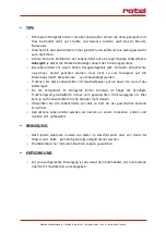 Preview for 5 page of Rotel U1411CH Instructions For Use Manual