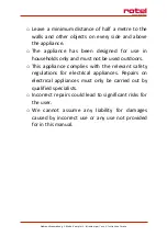 Preview for 15 page of Rotel U1411CH Instructions For Use Manual