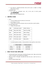 Preview for 53 page of Rotel U1502CH Instructions For Use Manual