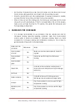 Preview for 54 page of Rotel U1502CH Instructions For Use Manual