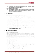 Preview for 56 page of Rotel U1502CH Instructions For Use Manual