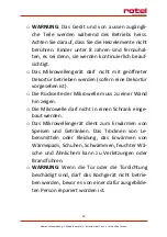 Preview for 12 page of Rotel U1541CH Instructions For Use Manual