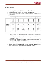 Preview for 17 page of Rotel U1541CH Instructions For Use Manual