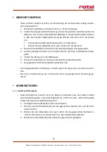 Preview for 18 page of Rotel U1541CH Instructions For Use Manual