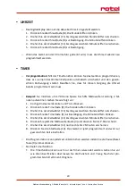 Preview for 20 page of Rotel U1541CH Instructions For Use Manual