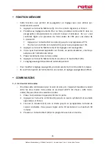 Preview for 35 page of Rotel U1541CH Instructions For Use Manual