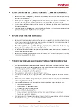 Preview for 63 page of Rotel U1541CH Instructions For Use Manual