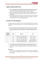 Preview for 64 page of Rotel U1541CH Instructions For Use Manual