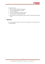 Preview for 72 page of Rotel U1541CH Instructions For Use Manual