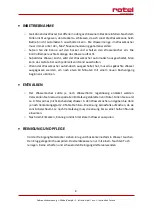 Preview for 8 page of Rotel U289CH1 Instructions For Use Manual