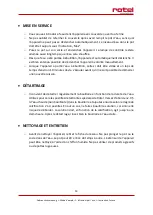 Preview for 13 page of Rotel U289CH1 Instructions For Use Manual