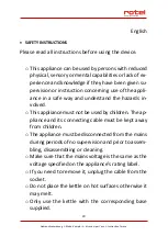 Preview for 20 page of Rotel U2970CH Instructions For Use Manual