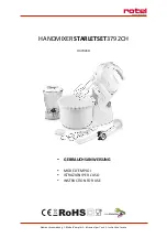 Rotel U3792CH Instructions For Use Manual preview