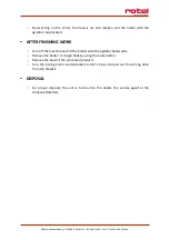 Preview for 24 page of Rotel U3792CH Instructions For Use Manual