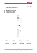 Предварительный просмотр 2 страницы Rotel U398CH1 Instructions For Use Manual