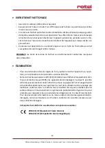 Preview for 14 page of Rotel U398CH1 Instructions For Use Manual