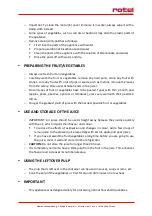 Preview for 26 page of Rotel U420CH1 Instructions For Use Manual