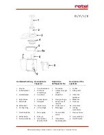 Предварительный просмотр 2 страницы Rotel U4261CH Instructions For Use Manual