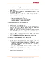 Preview for 7 page of Rotel U4261CH Instructions For Use Manual